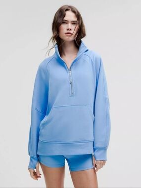 Lululemon Scuba Oversized Funnel-Neck Half Zip